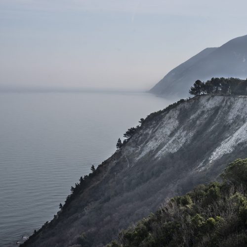 Aerial view of Conero