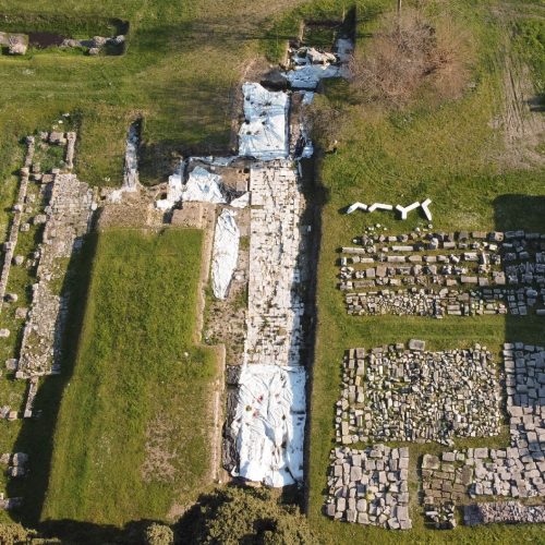 Reperti portati alla luce nel sito di Aquileia