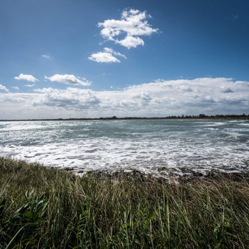 Vista sul mare di Torre Guaceto