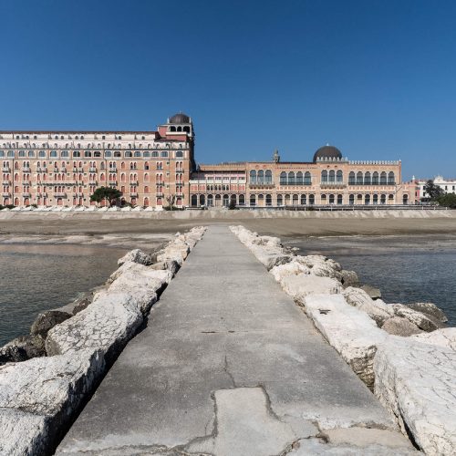 The beach of the Venice Lido